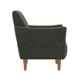 thumbnail image 3 of Nmkwnr Modern Accent Chair with Wood Frame, Armchair for Living Room, Office, Bedroom, Green, 3 of 5