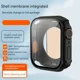 thumbnail image 3 of 2025 Funda protectora de pantalla para Apple Watch de 44 mm, 45 mm, 40 mm y 41 mm, carcasa rígida de policarbonato para parachoques delantero y trasero para iWatch 9, 8, 7, 6, 5, 4, cambio a Ultra, 3 of 4