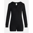 thumbnail image 5 of No Boundaries Waffle Knit Romper, Women’s XS-2X, 5 of 5