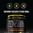 thumbnail image 5 of Liquid Death, Deathberry Inferno, Strawberry Lava Flavored Sparkling Water, 6-Pack (12 fl oz Cans), Low Calorie and No Artificial Sweeteners, 5 of 8