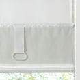 thumbnail image 5 of Madison Park Kyler Linen Blend Light Filtering Cordless Roman Shade 35"x64" for Indoor Use - White, 5 of 6