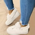 thumbnail image 4 of Chok Cozy Bowknot Womens Winter Boots - Comfy Plush Lining & Anti-Slip Sole - Chic Fuzzy Ankle Snow Booties for Chilly Days, 4 of 7