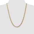 thumbnail image 2 of Leslie's Real 14kt Yellow Gold 5.25mm Concave Anchor Chain; 24 inch; Lobster Clasp; for Adults and Teens; for Women and Men, 2 of 5