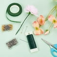 thumbnail image 4 of Floral Arrangement Kit 1/2In-88FT Floral Tape and 20G-98FT Floral Wire and 200Pcs Ball Head Pin for Bouquet Boutonniere Stem Wrapping Garden Art Craft Wedding, 4 of 6