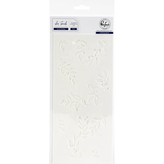 Pinkfresh Studio Slimline Stencils 4"X9" 3/Pkg-You Are Amazing