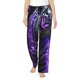 thumbnail image 1 of Balery Purple Plant White Tiger Pantalones de pijama para mujer, pijamas ultraligeros, pantalones de estar por casa-Large, 1 of 6
