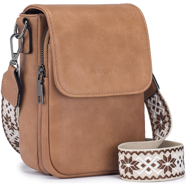 Bandolera POIUGOYA Small para mujer de piel vegana