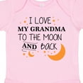 thumbnail image 4 of Inktastic I Love My Grandma to the Moon and Back Boys or Girls Baby Bodysuit, 4 of 5