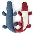 thumbnail image 2 of Hytrove Jouet Sonore Peluche Crocodile Rouge Lot de 1 pour Jeu Intérieur, 2 of 7