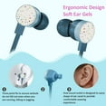 thumbnail image 2 of Donut Earbuds for Kids, Cute Earbud & in-Ear Headphones Wired Gift for School Girls and Boys with Microphone and Lovely Earphones Storage Case, 2 of 7