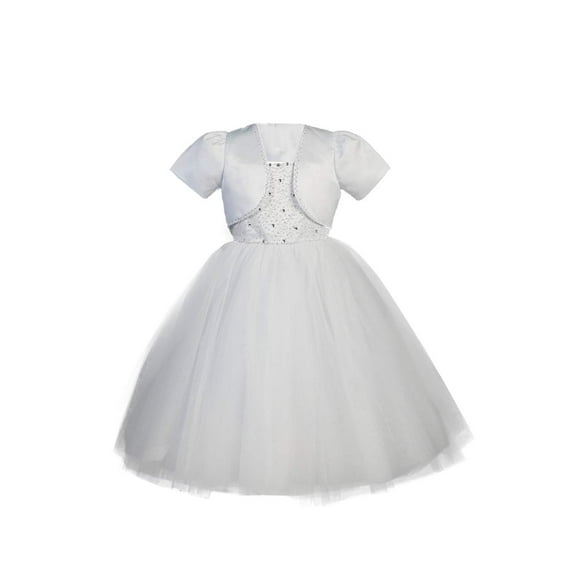 First Communion Dresses for Girls 7-16 Holy 1st Communion Dress White Vestidos de Primera Comunion para Niñas Size 12