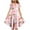 A76 Multicolor, variant on Xdegoge Easter Dresses for Girls Rabbit Print with Tiered Skirt and Cap Sleeves, Lightweight and Comfortable Teens Holiday Dress