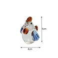 thumbnail image 5 of 2pcs Crystal Chicken Figurines Decor Gifts for Women Men Cute Chicken Statues Collectibles Animal Sculpture Home Table Decoration,Green, 5 of 6
