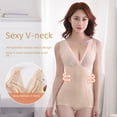 thumbnail image 2 of Corsé fino de seda de hielo de verano de una pieza para mujer, moldeador de cadera, contracción de vientre, moldeador de cintura, ropa interior adelgazante sin costuras, 2 of 4