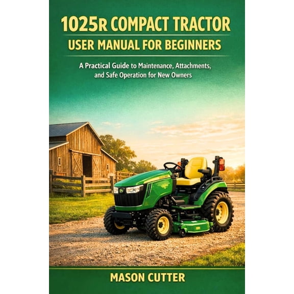 1025r Compact Tractor User Manual for Beginners: A Practical Guide to Maintenance, Attachments, and Safe Operation for N, (Paperback)