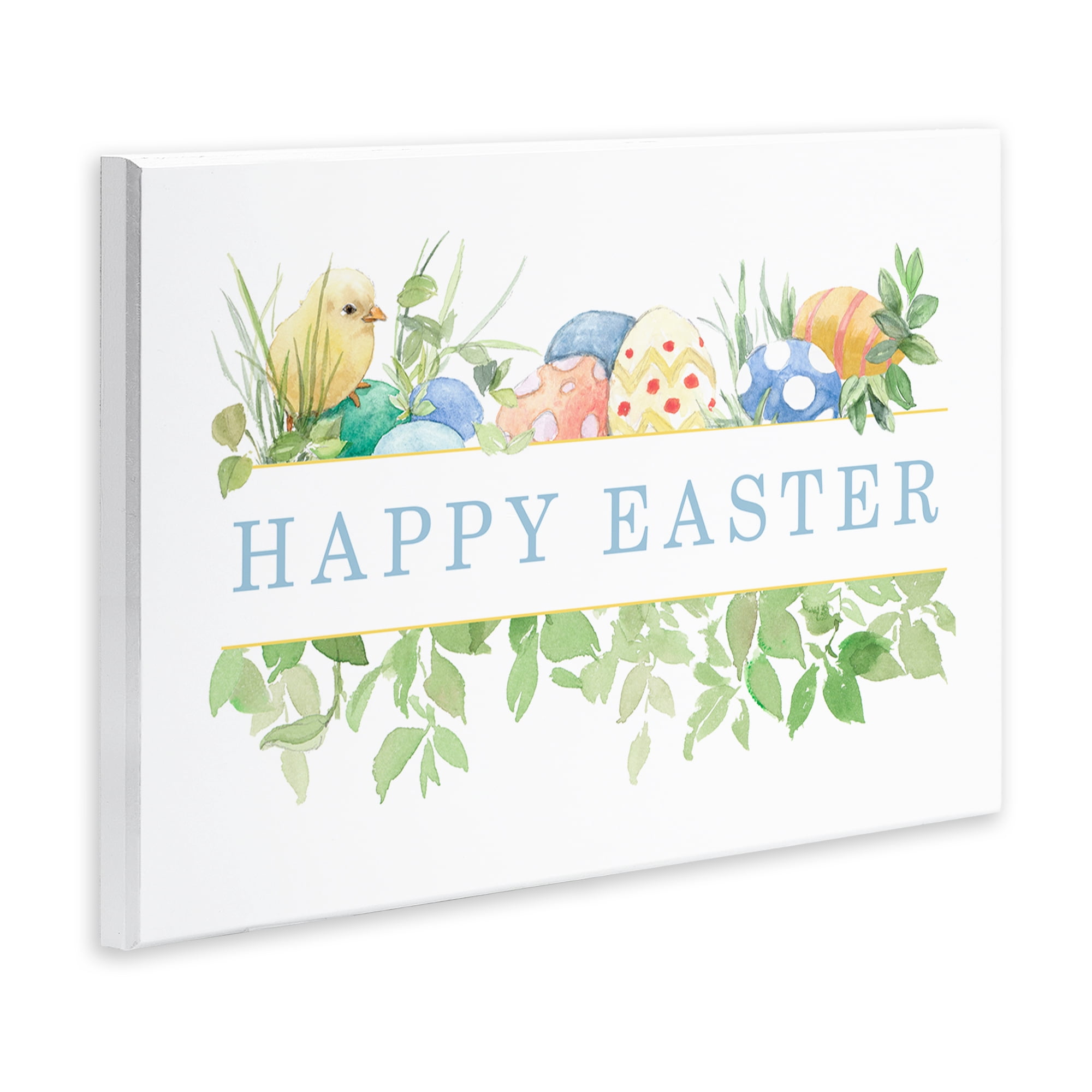 Stupell Industries Floral Happy Easter Holiday Painting Unframed Art Print Wall Art, 15 x 10