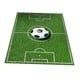 thumbnail image 4 of Alfombras de campo de fútbol, manta de juego para , lavable, temática deportiva, área de fútbol para el hogar Bola 120x160cm Zulema Felpudo interior, 4 of 8