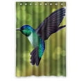 thumbnail image 1 of EREHome Animals Hummingbird Shower Curtain Polyester Fabric Bathroom Decorative Curtain Size 48x72 Inches, 1 of 1