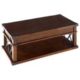 thumbnail image 1 of Progressive Furniture Point de Repère en Bois Castered Ascenseur Table Basse Noyer Brun, 1 of 3