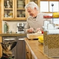 thumbnail image 5 of Pet Food Container, Cat Food Container with Seal Buckles clear Plastic Airtight, 5 of 5