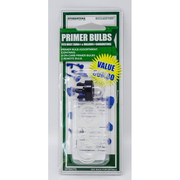 FORESTER PRIMER 5 PC BULB ASSORTMENT REPLACES ZAMA AND WALBRO