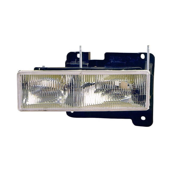 Depo 332-1117R-AC Headlight, Rh, Chrome Housing, Clear Lens, Composite