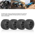 thumbnail image 4 of Rueda de camión RC neumáticos RC duraderos 4 piezas respetuosos con el medio ambiente alta resistencia al desgaste para modelos de automóviles ANGGREK Otros, 4 of 8