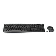 Logitech Wireless Keyboard and Mouse Combo for Windows, 2.4 GHz Wireless, 8 Multimedia and Shortcut Keys, Walmart Exclusive