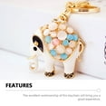 thumbnail image 6 of Mobutofu 1Pcs Elephant Shape Zinc Alloy Key Chain Pendant for Daily Use and present Giving 11.8x2x2in, 6 of 8