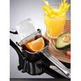 thumbnail image 4 of Exprimidor de limón de acero inoxidable real, exprimidor de cítricos, exprimidor manual de trabajo pesado, extractor de jugo, exprimidor de naranja, lima y pomelo, 4 of 5