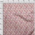 thumbnail image 3 of oneOone Rayon Rose Pink Fabric Tropical Floral Sewing Craft Projects Fabric Prints By Yard 56 Inch Wide, 3 of 4