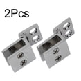 thumbnail image 4 of 2pc Bathroom Shower Glass Door Hinges Cabinet Cupboard Hardware Clamp Hinge, 4 of 5