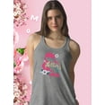 thumbnail image 2 of Mothers Day Mom Silhouette Racerback Tank Women -Image by Shutterstock, Female x-Small, 2 of 4