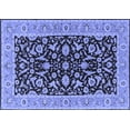 thumbnail image 1 of Ahgly Company Indoor Rectangle Oriental Blue Traditional Area Rugs, 4' x 6', 1 of 4