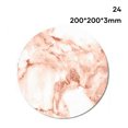 thumbnail image 3 of CAROOTU Marble Round Mouse Pad Marble Premium-Textured Mouse Mat Washable Mousepads Non-Slip Rubber 200*200*3mm, 3 of 7