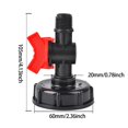 thumbnail image 1 of Coarse Thread S60X6 Ibc Tank Faucet Adapter Quick Connect Faucet Accessories A Mingyqi, 1 of 6