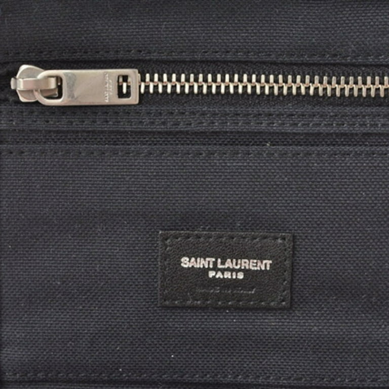 Authenticated used Saint Laurent Wallet Chain Ysl Saint Laurent Canvas Bostonnastro 556469 935a6 2686, Women's, Size: (HxWxD): 9.5cm x 12.8cm x 2.5cm
