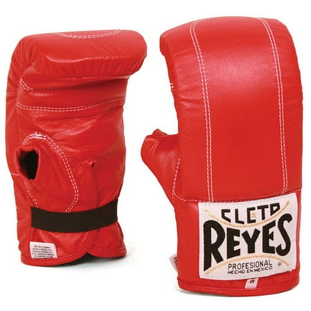 Cleto Reyes Leather Boxing Bag Gloves - Red - 0
