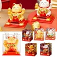 thumbnail image 3 of Yiokii Forte Cat Solar Energy Automatic Hand Shaking Ornament Lot V7, 3 of 8