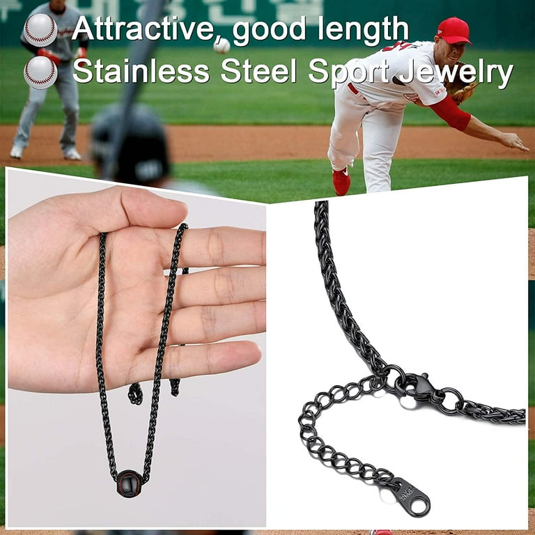 Mens baseball chains deals