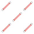 thumbnail image 3 of Decodeary 30-150lbs Chest Expander Rally Strap Elastic Band Rope Resistance Leg Foot Red 67 x 11cm 5Set, 3 of 6