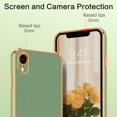 thumbnail image 6 of iPhone XR Case, Phone Cases for iPhone XR,Slim Fit Soft TPU Rubber with Adjustable Wristband Kickstand Scratch Resistant Shockproof Protective Cover for Apple iPhone XR 6.1 Inch, Matcha Green, 6 of 9