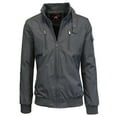 thumbnail image 1 of GBH Mens Lightweight Flight Moto Bomber Jackets, 1 of 4