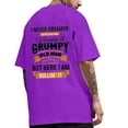 thumbnail image 3 of Sngxgn Men's Fit Short Sleeve Crew T-Shirt(Purple,XXXL), 3 of 6