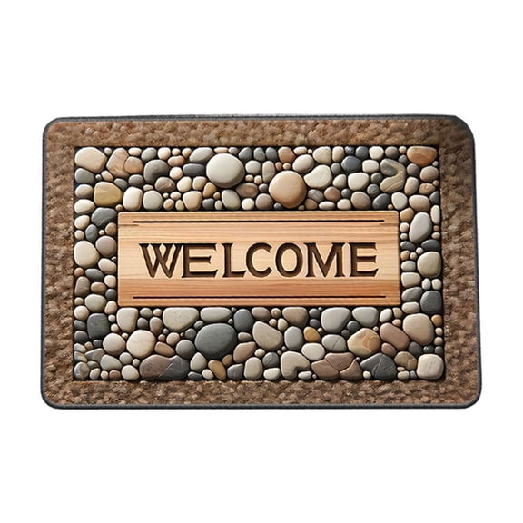Grrvtrz Simulation Vision Entrance Door Mat Bathroom Door Mat Floor Mat At The Entrance Of The Bathroom,Bathroom Decor,Bathroom Accessories
