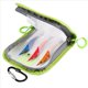 thumbnail image 2 of Transparente para Señuelos de Pesca, de Tela Verde para Caña y Anzuelo., 2 of 9