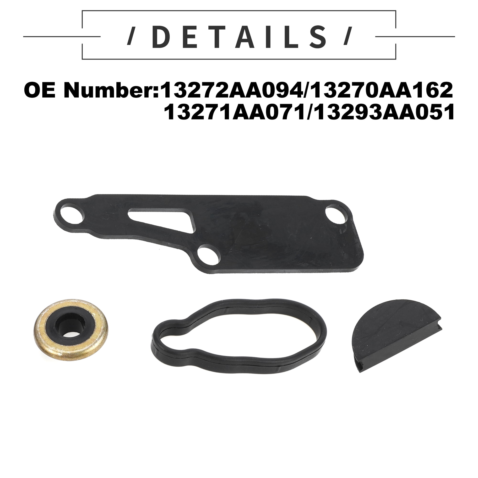 Unique Bargains Valve Cover Gasket No.13272AA094 For Subaru Impreza WRX 2.0L Turbo 02-05 Cylinder Head Valve Seal Gasket