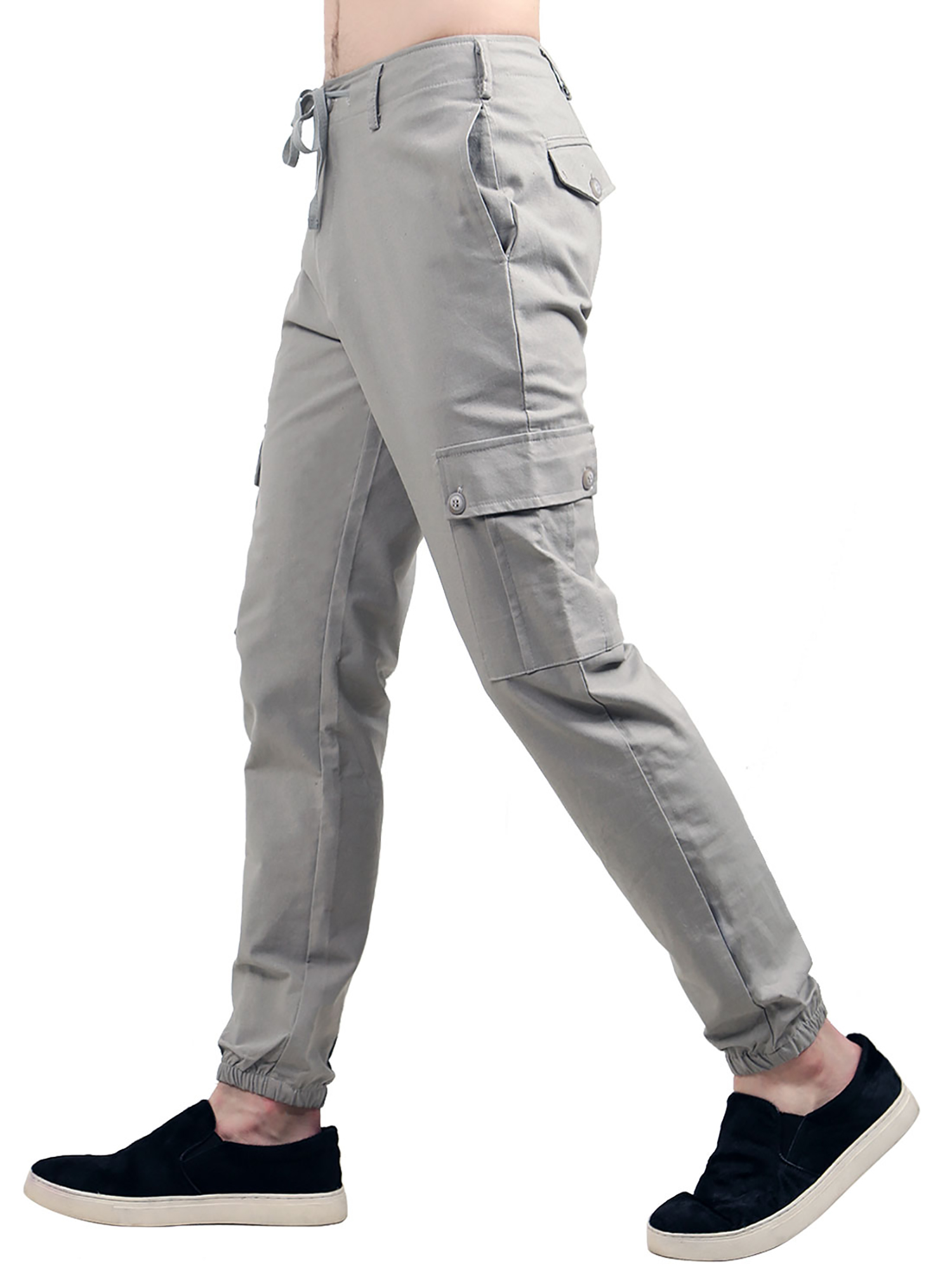 cargo zipper joggers