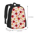 thumbnail image 2 of Daiia fall laef Maple Backpack for Men and Women -Durable Backpack Large Capacity, Water-Resistant Bag with Adjustable Straps and Laptop Compartment, 2 of 7