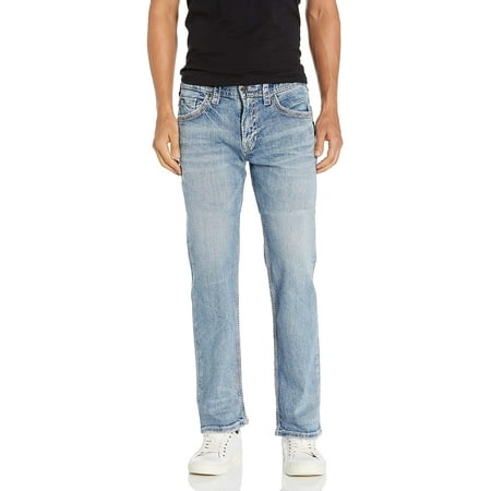 Silver Jeans Co. Mens Gordie Loose Fit Straight Leg Jeans | Walmart Canada
